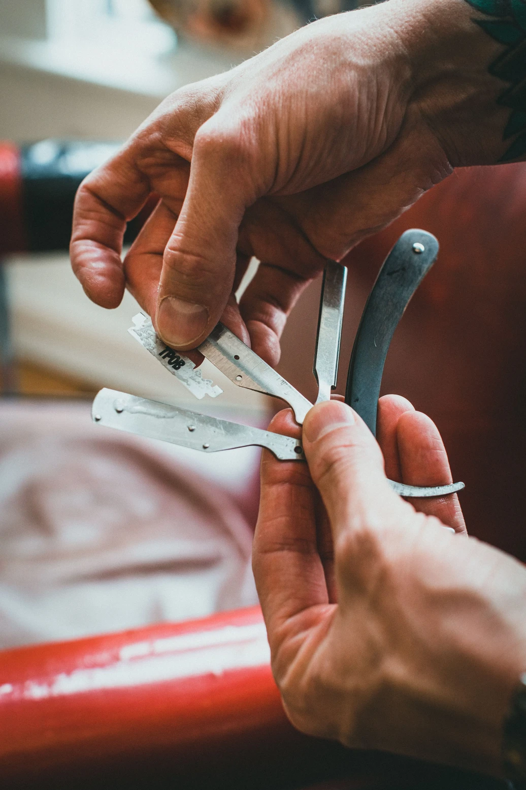 Master Barber Craftsmanship Detail